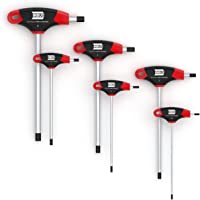 INBUS® 76886 Set de llaves hexagonales con mango en T 6pz- 2.5–8mm- con HybridTouch — Made in Germany